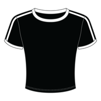 Ringer Tee with Shoulder Stripes - The Collegiate Lineup