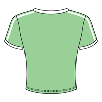 Ringer Tee with Shoulder Stripes - The Collegiate Lineup
