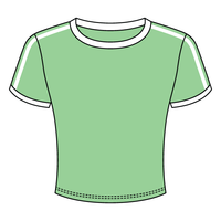 Ringer Tee with Shoulder Stripes - The Collegiate Lineup