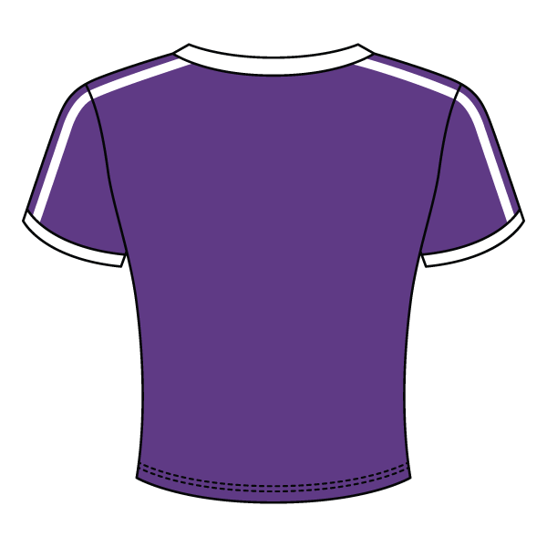 Ringer Tee with Shoulder Stripes - The Collegiate Lineup