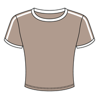 Ringer Tee with Shoulder Stripes - The Collegiate Lineup