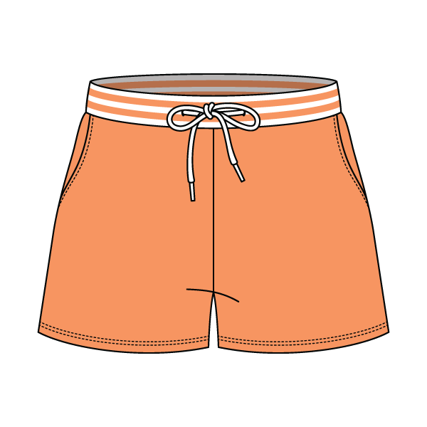 Women's Retro Fleece Shorts