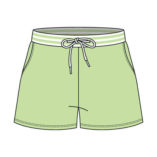 Women's Retro Fleece Shorts