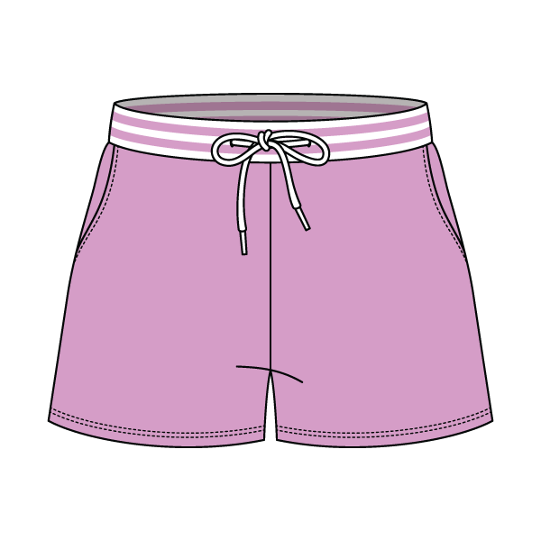 Women's Retro Fleece Shorts