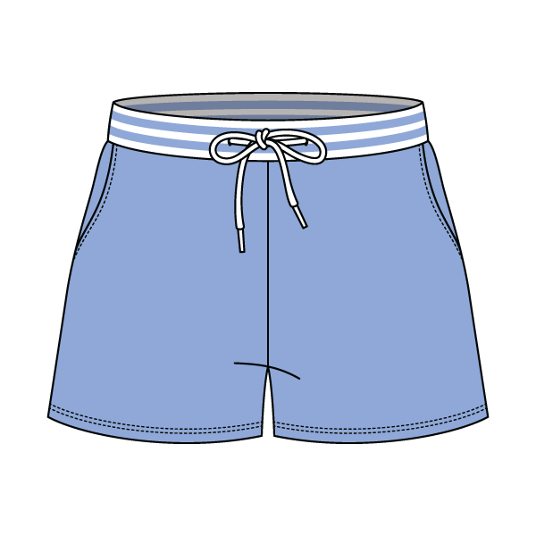 Women's Retro Fleece Shorts