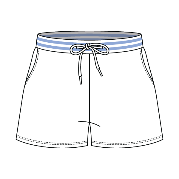 Women's Retro Fleece Shorts