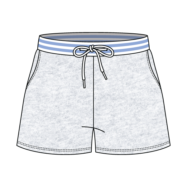 Women's Retro Fleece Shorts