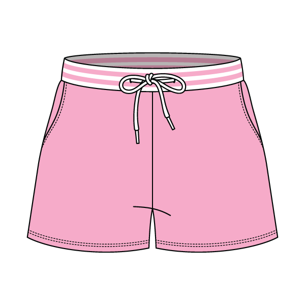 Women's Retro Fleece Shorts