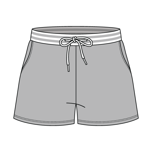 Women's Retro Fleece Shorts