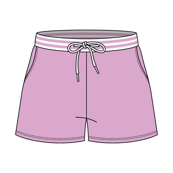 Women's Retro Fleece Shorts