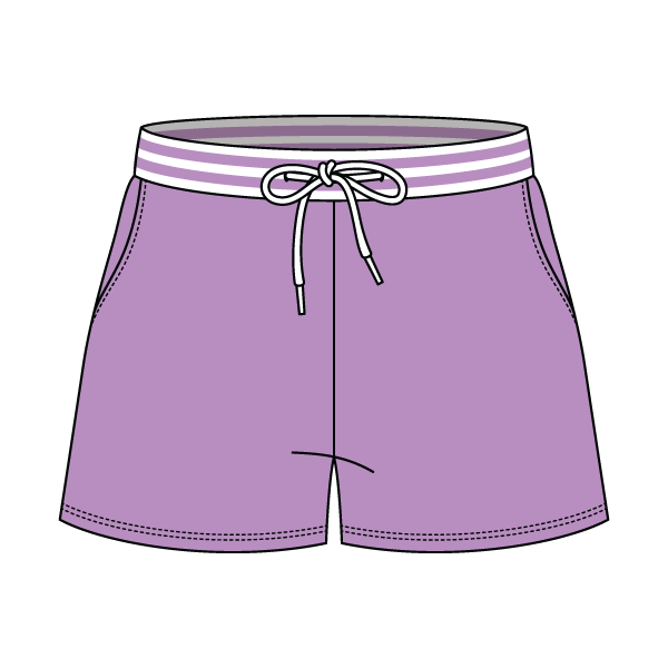 Women's Retro Fleece Shorts