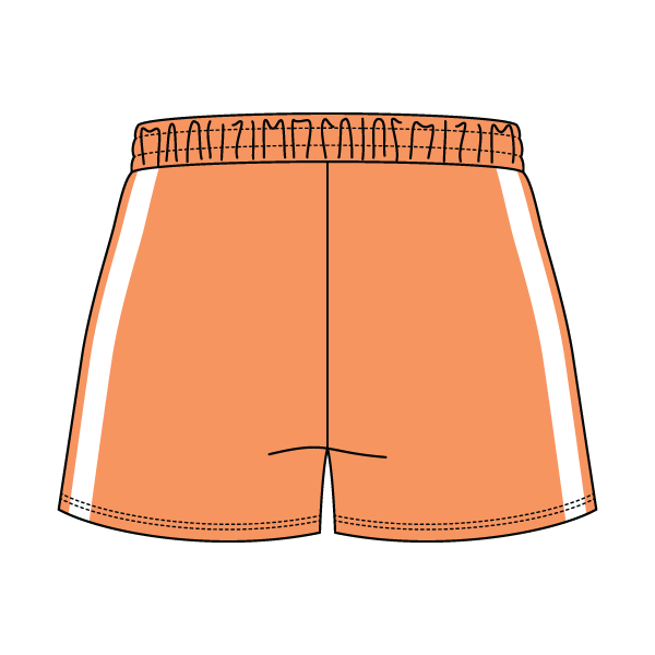 Women's Fleece Track Shorts
