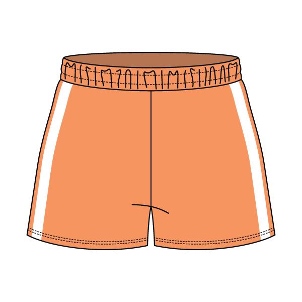 Women's Fleece Track Shorts