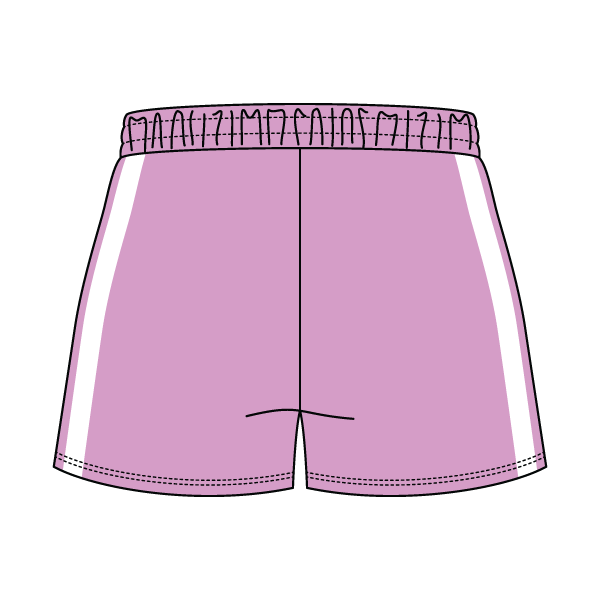 Women's Fleece Track Shorts