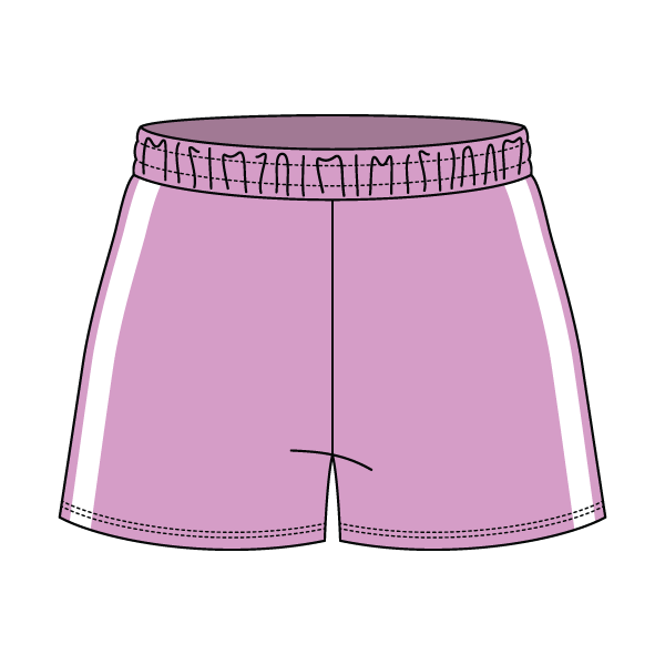 Women's Fleece Track Shorts