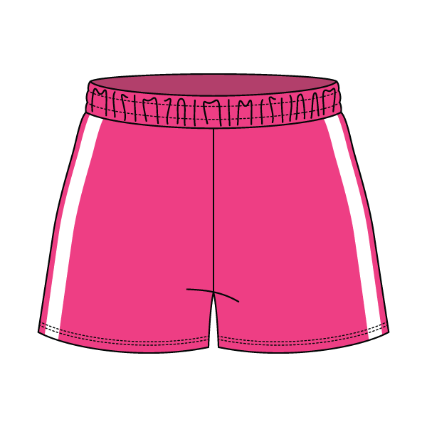 Women's Fleece Track Shorts