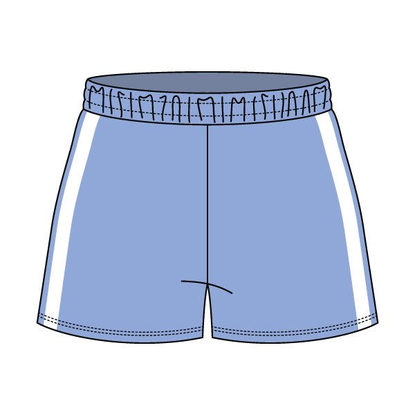 Women's Fleece Track Shorts