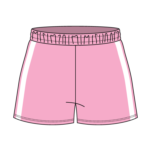 Women's Fleece Track Shorts