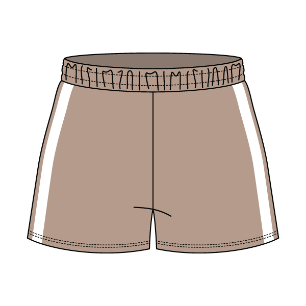 Women's Fleece Track Shorts
