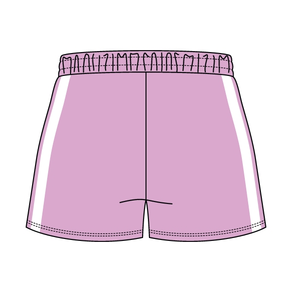 Women's Fleece Track Shorts