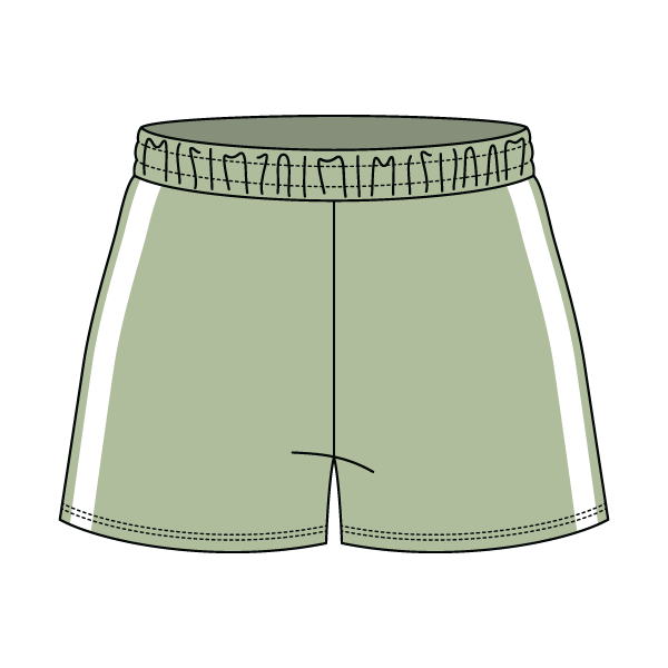 Women's Fleece Track Shorts
