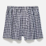 Women's Gingham Shorts with Patch