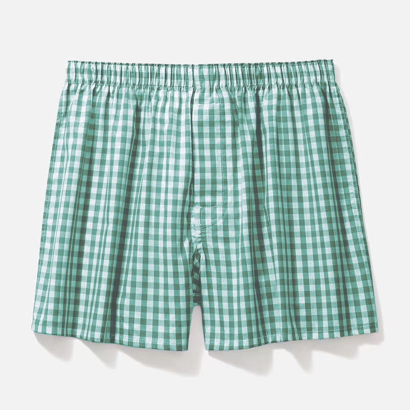 Women's Gingham Shorts with Patch - The Collegiate Lineup