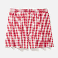 Women's Gingham Shorts with Patch - The Collegiate Lineup