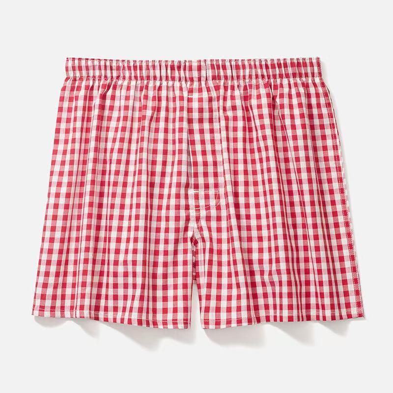 Women's Gingham Shorts with Patch - The Collegiate Lineup