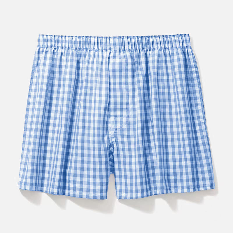 Women's Gingham Shorts with Patch - The Collegiate Lineup