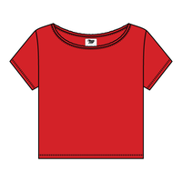 Women's Off-Shoulder T-Shirt - The Collegiate Lineup