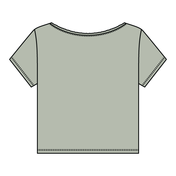Women's Off-Shoulder T-Shirt - The Collegiate Lineup