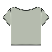 Women's Off-Shoulder T-Shirt - The Collegiate Lineup