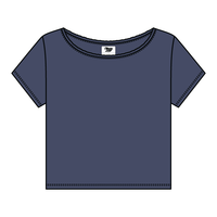 Women's Off-Shoulder T-Shirt - The Collegiate Lineup