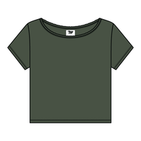 Women's Off-Shoulder T-Shirt - The Collegiate Lineup