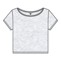 Women's Off-Shoulder T-Shirt - The Collegiate Lineup