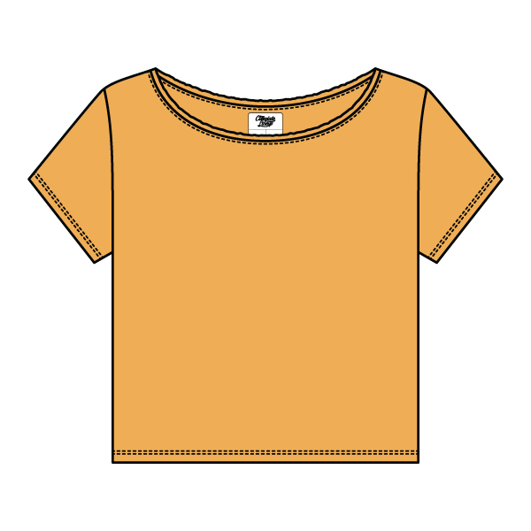 Women's Off-Shoulder T-Shirt - The Collegiate Lineup