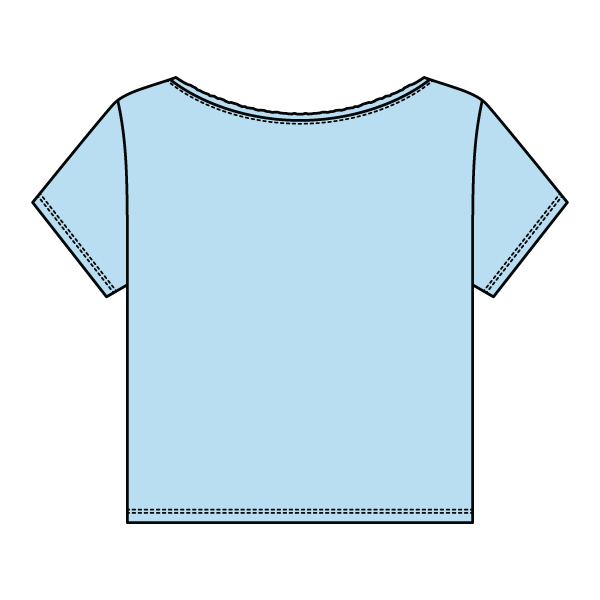 Women's Off-Shoulder T-Shirt - The Collegiate Lineup