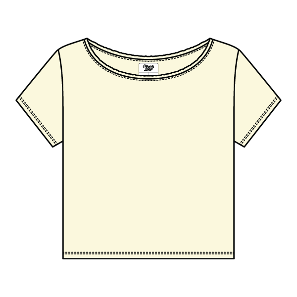 Women's Off-Shoulder T-Shirt - The Collegiate Lineup