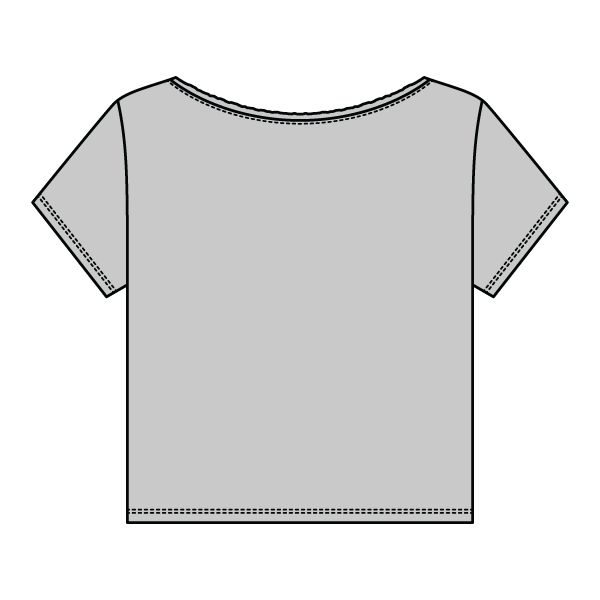 Women's Off-Shoulder T-Shirt - The Collegiate Lineup