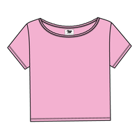 Women's Off-Shoulder T-Shirt - The Collegiate Lineup