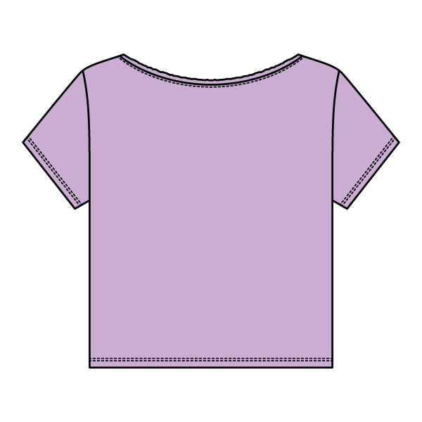Women's Off-Shoulder T-Shirt - The Collegiate Lineup