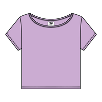 Women's Off-Shoulder T-Shirt - The Collegiate Lineup