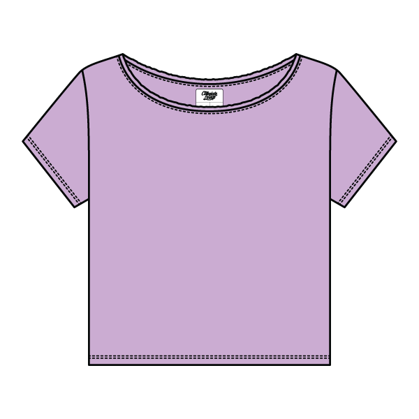 Women's Off-Shoulder T-Shirt - The Collegiate Lineup