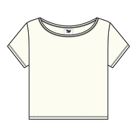Women's Off-Shoulder T-Shirt - The Collegiate Lineup