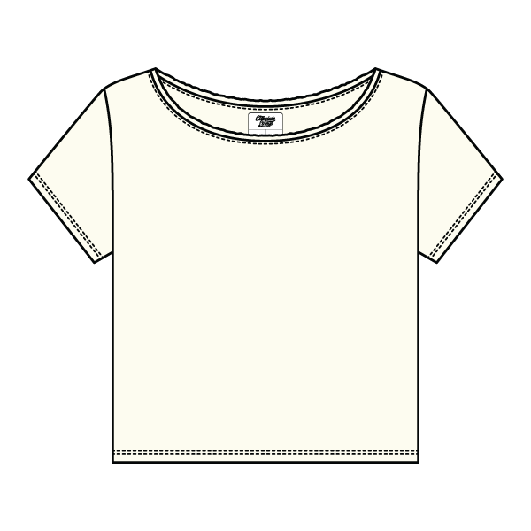 Women's Off-Shoulder T-Shirt - The Collegiate Lineup