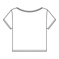 Women's Off-Shoulder T-Shirt - The Collegiate Lineup