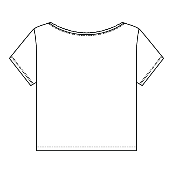 Women's Off-Shoulder T-Shirt - The Collegiate Lineup