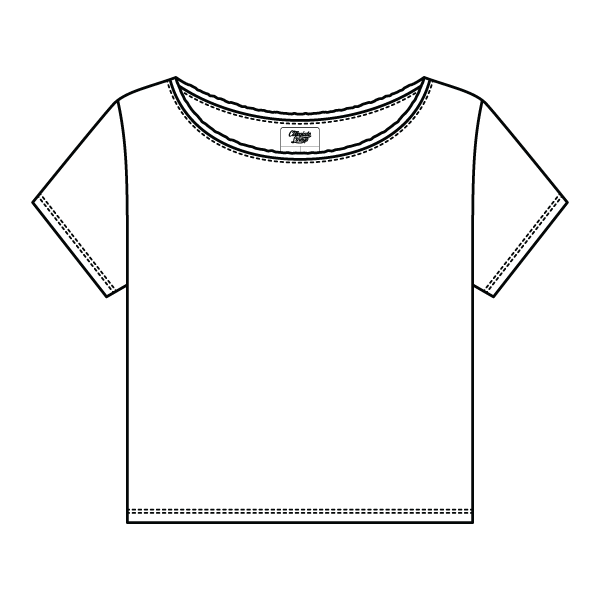 Women's Off-Shoulder T-Shirt - The Collegiate Lineup