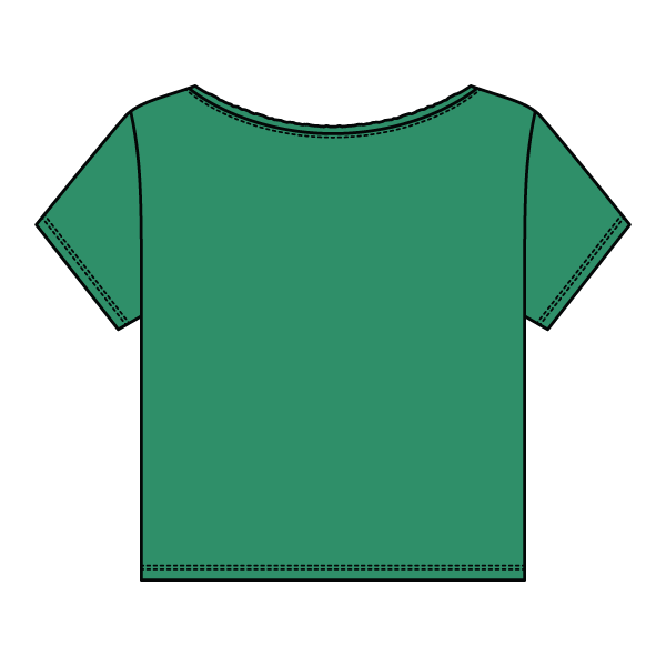 Women's Off-Shoulder T-Shirt - The Collegiate Lineup